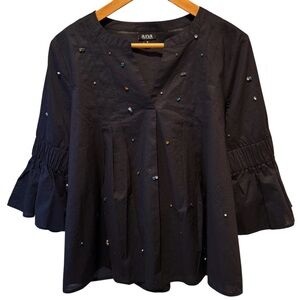 NWT Sparkly a.n.a. Rhinestone Embellished Top